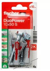 FISHER ДЮБЕЛ fischer 534999 duopower ф10х50мм С ВИНТ 4бр (534999)