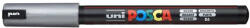 uni Dekormarker, 0, 7 mm, UNI "Posca PC-1MR", ezüst (289884000)
