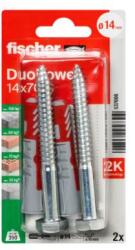 FISHER ДЮБЕЛ fischer 537666 duopower ф14х70мм С ВИНТ 2бр (537666)