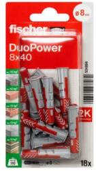 FISHER ДЮБЕЛ fischer 534994 duopower ф8х40мм УНИВЕРСАЛЕН 18бр (534994)