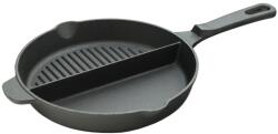 Cattara Tigaie fonta Cattara, 25cm, doua compartimente, neteda si grill - TT13061 (TT13061)