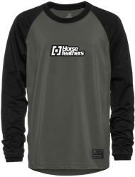 Horsefeathers Детски bike дрес Spike LS - chimera/black Horsefeathers | Siv | Момчешки | M