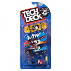 Spin Master Tech Deck Pachet 4 Piese Fingerboard Blind 9.6cm (6028815_20140739) - typec Figurina