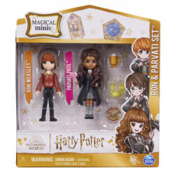 Spin Master Harry Potter Wizarding World Magical Minis Set 2 Figurine Ron Si Parvati (6064902) - typec Figurina