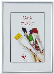 Procart Rama foto Grayson A4 21x29, 7 cm, gri, pentru birou sau perete, stil clasic (BB2130S)