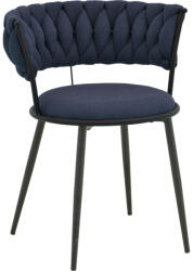 FDY Scaun Bucatarie/Dining Akisa Textil Albastru Inchis