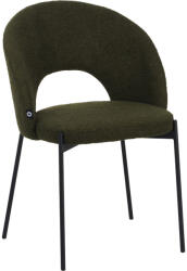 FDY Scaun Bucatarie/Dining Marabell Tapiterie Boucle Verde Inchis