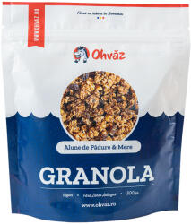 Ohvaz Granola cu alune de padure si mere, 300g, Ohvaz