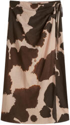 Scotch & Soda Fusta Linen Wrap Skirt UFS01384F 141 painterly animal eggnog (UFS01384F-141 painterly animal eggnog)