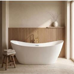 Rea Cada freestanding cu ventil alb Rea Ferrano Slim 150 cm alb (REA-W0080)