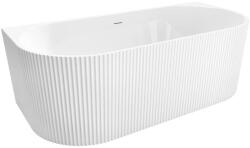 Rea Cada freestanding cu ventil auriu periat Rea Veneta 170 cm alb lucios (KPL-W7254)