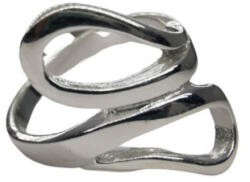 Flippy Inel pentru Dama Argint 925, Jolie, Model Sarpe Dublu 5.2 gr, Marimea 58, 2.5 x 2 cm, Argintiu (teo-131813)
