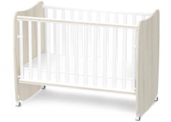 Lorelli Бебешка кошара Lorelli Premium - Stars, 60 x 120 cm, бяло/светъл дъб (10150610036A) - baby