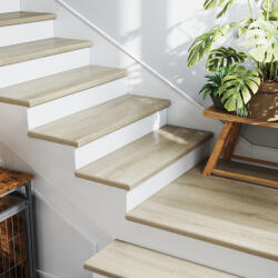 Neu. Holz Set 8 placari trepte PVC cu protectie laterala Tessuto Milan (90839736) Covor