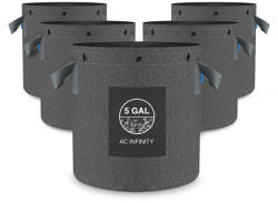  AC Infinity szövetcserép 5 db 19 L