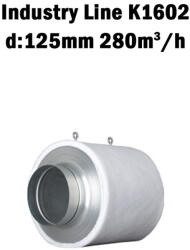 Prima klima Industry Line szénszűrő Industry Line K1608 d: 160mm 1150m3/h