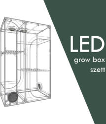 Growbox szett Haladó LED Grow Box szett 730W / 150x150x200