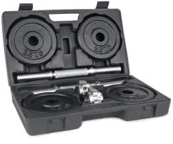 Sportmann Gantere reglabile Sportmann diplomat 2x10 kg, negru (SM1018) - esell