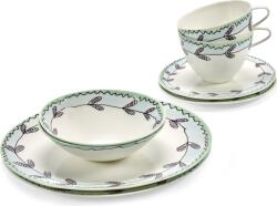 Serax Set de vase Midnight Flowers Blossom Milk, 6 piese (B9924020-403) Serviciu de masa