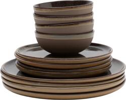 Serax Set de vase Surface negru-gri, 12 piese (B9920100A) Serviciu de masa