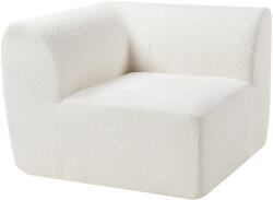 [en. casa] Modul coltar canapea Hurvas cu brat, bouclé crem, reversibil (88640738) Canapea
