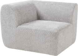 [en. casa] Modul coltar canapea Hurvas cu brat, bouclé gri, reversibil (88640735) Canapea