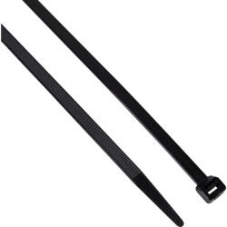 Edison fekete kábelkötegelő 7.6x300mm (pk-100) edi5150310k