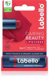 Labello Caring Beauty tonizáló ajakbalzsam árnyalat Red 4.8 g