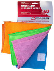 4Cars mikroszálas törlőkendő, 4db, 30x30cm (94210-4CA)