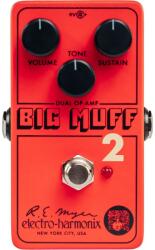 Electro-Harmonix Big Muff Pi 2 torzító, overdrive, fuzz gitárpedál