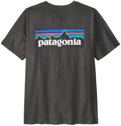 Patagonia P-6 Logo T-Shirt férfi póló XXL / fekete