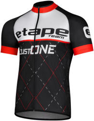 Etape Team férfi kerékpáros mez M / fekete/piros