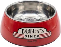 Bobby Castron pentru caini Bobby Diner, Rosu, 940 ml, Melamina (C4142)