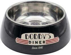 Bobby Castron pentru caini Bobby Diner, Negru, 940 ml, Melamina (C4144)