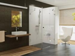  Zuhanykabin BSDPS-120/90 jobbos króm + Transp