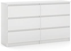WIPMEB Komód Simple fehér matt 6S 120