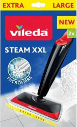 Vileda Set 2 wkladow mop parov Vileda Steam Plus XXL 40cm trapezoidal 100% microfibra (161717,168928)