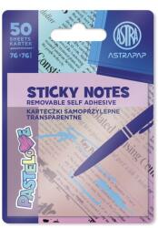 ASTRA Bloc de notițe autocolante ASTRA PAP pastel 75x75 mm 50 foi 116025012 (116025012)