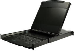 Startech. com 17' HD Rackmount KVM Console fekete (RKCOND17HD) (RKCOND17HD)