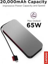 Lenovo Go USB-C Laptop Power Bank 20000mAh viharszürke (G0A3LG2WWW) (G0A3LG2WWW)