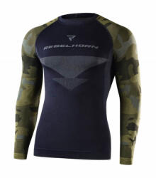 Rebelhorn Motoros thermo trikó Rebelhorn Freeze Jersey fekete-terepszínű XS