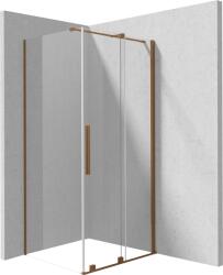 Deante Prizma zuhanykabin 100x90 cm négyszögletes barna csiszolt/átlátszó üveg KPNCP10S09 (KPNCP10S09)