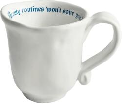  Kézműves tányér Incartato Ceramics, Ø 28 cm, Tiltott, Paradicsom, 100% mázas kerámia, fotokerámia nyomat, mosógépben mosható, elefántcsont/piros