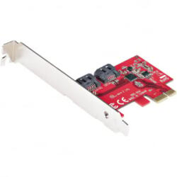 StarTech 2xSATA bővítő kártya PCIe (2P6G-PCIE-SATA-CARD) (2P6G-PCIE-SATA-CARD)