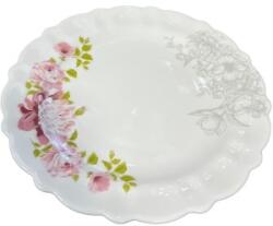 Elcadis Set 3 x Farfurie pentru Desert, 19 cm, Opal Bujor (CLE-3xELC-OP-VBP-190)