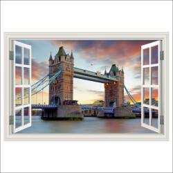 Blueback MAT Fotóháttérkép Window Towers of London Bridge, 135 x 90 cm (BBIMG7250)