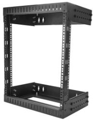 StarTech 20' 12U nyitott fali rackszekrény fekete (RK12WALLOA) (RK12WALLOA)