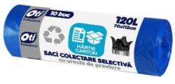 Oti Set 2 x Saci Menajeri Colectare Selectiva, Hartie - Carton, 70 x 112 cm, 120 l, Albastri, 10 Bucati (LIZ-2xZLN-OTI021328)