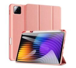 Dux Ducis DOMO tok álló, bőr hatású rózsaszín Xiaomi Pad 7 Pro / Pad 7 (GP-168145) (GP-168145)