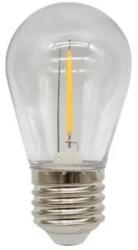 Well Set 2 x Becuri LED pentru Ghirlanda Luminoasa, S14, 2W, Lumina Naturala 4000K, E27, Well, 10 Bucati (TIV-2xLEDLN-10S142E27-WL)